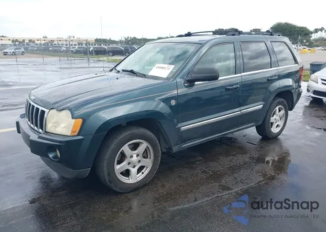 2005 Jeep Grand Cherokee Limited from USA, damaged, VIN 1J4HR58N75C528642